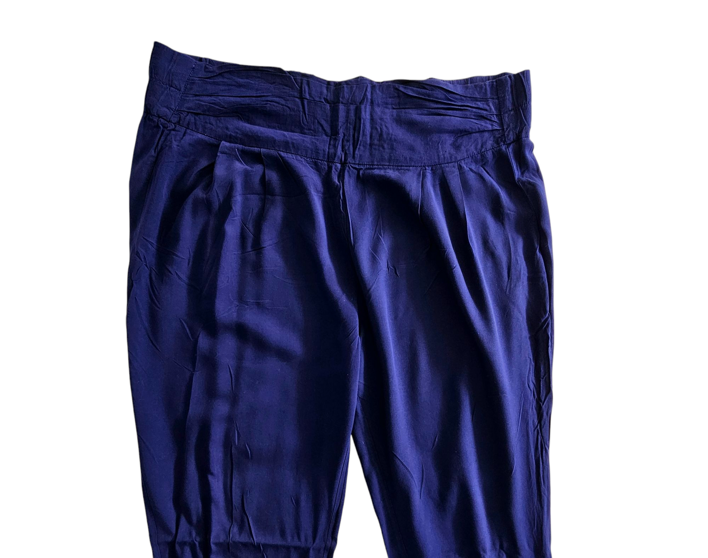 Pantalon bleu fluide