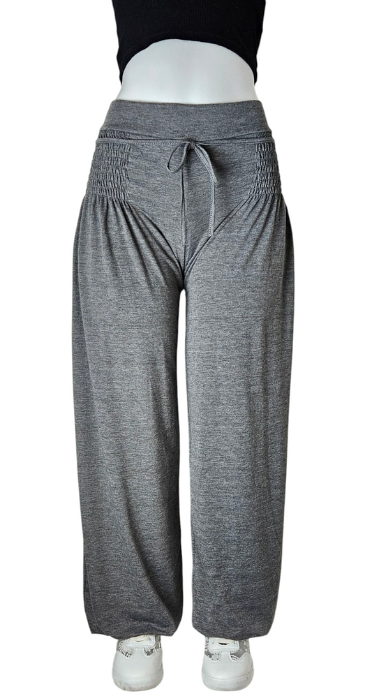 Pantalon sarouel gris confortable XL