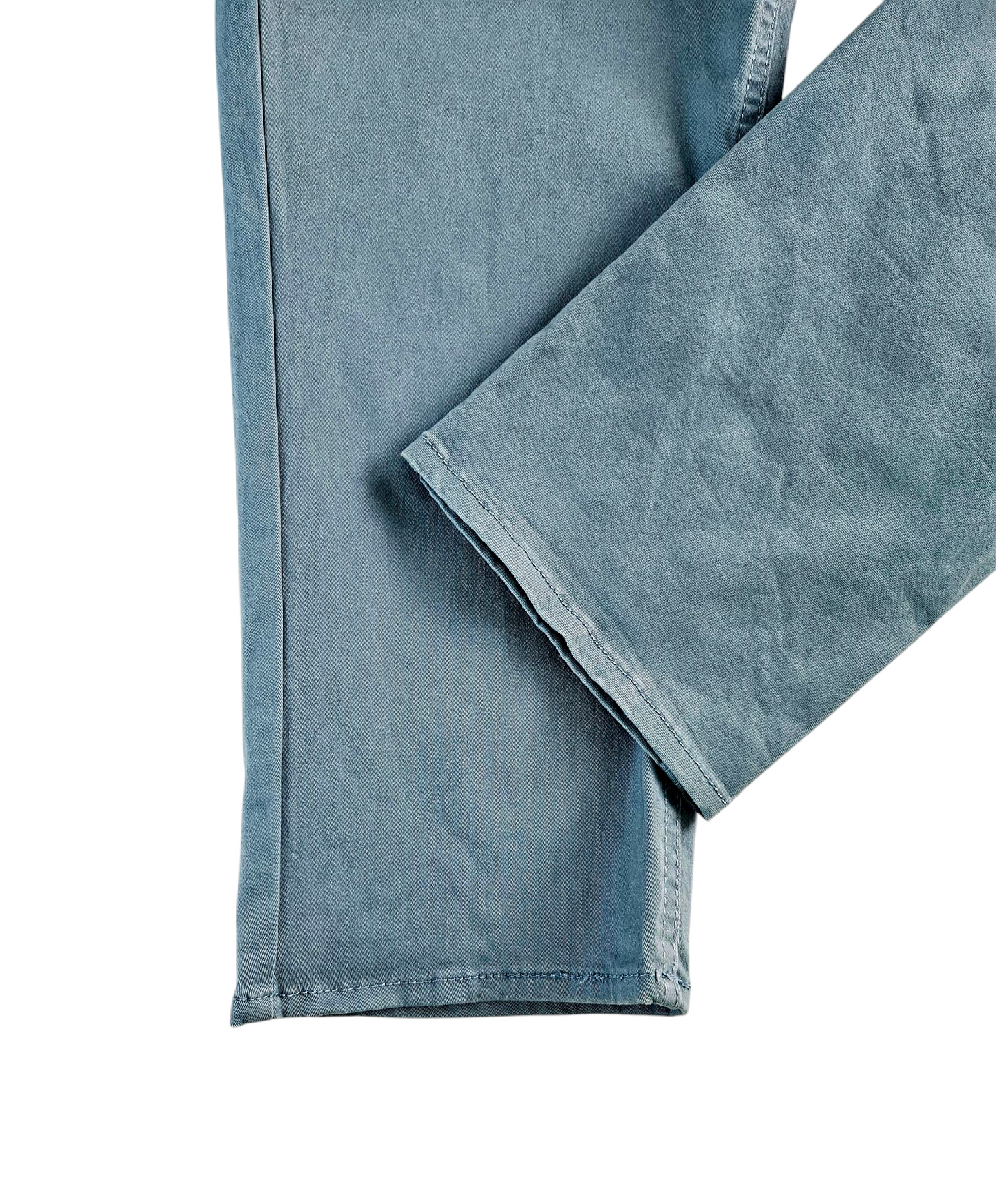 Chino cropped bleu ciel XXL